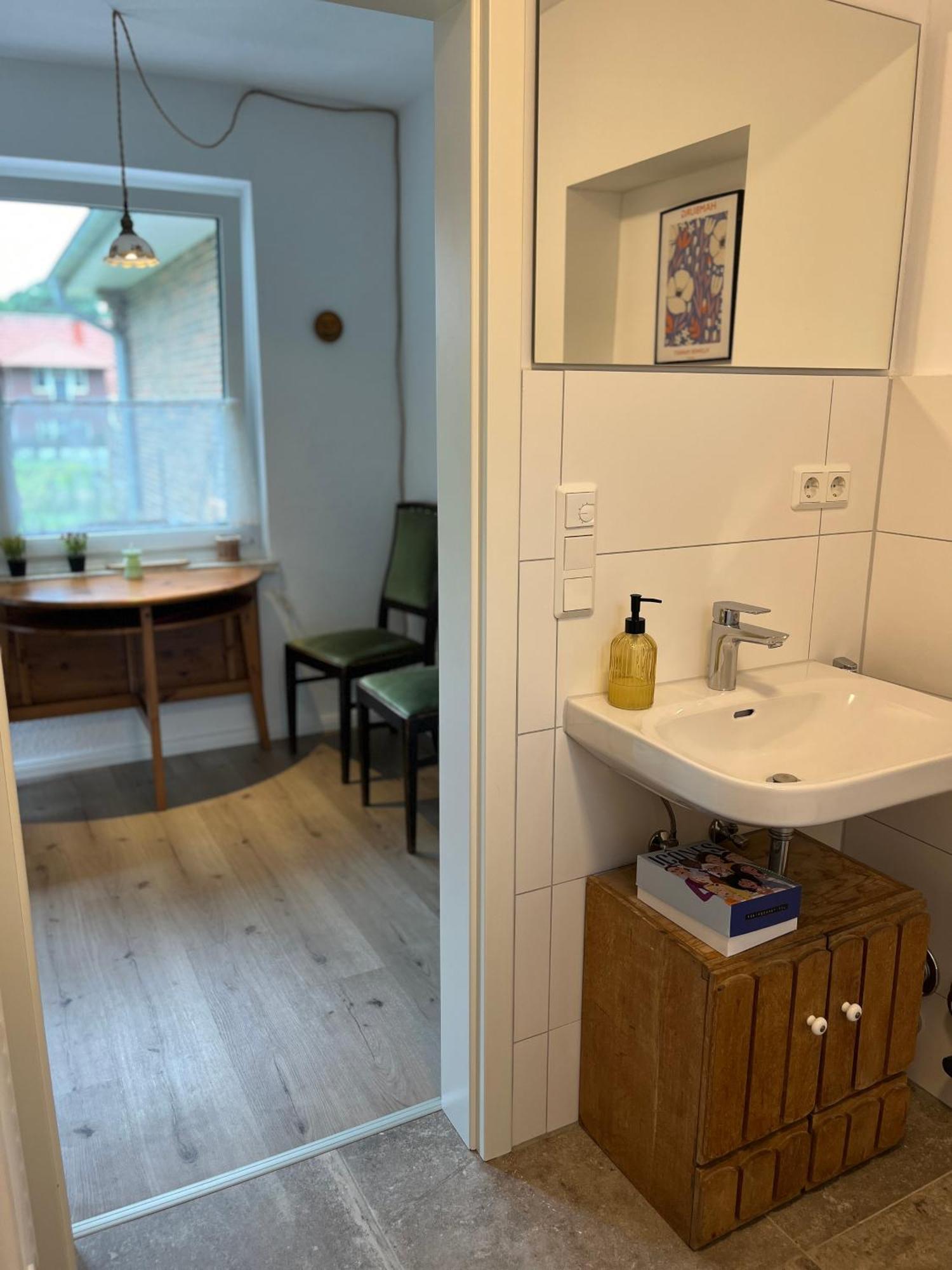 Fewo Brauel Am Nordpfad Zevener Geest - Ruhige, Moderne 2 Zimmer Wohnung, Ladestation, Parkplatz, Wlan, Garten Εξωτερικό φωτογραφία